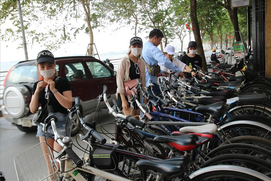 Cho thuê xe đạp điện tại TP Vinh Nghệ An